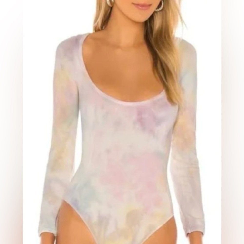 Loveshackfancy Helene tie dye body suit